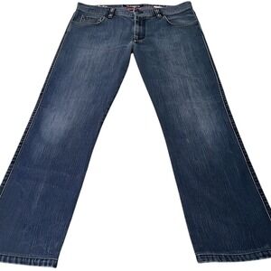 Alberto Jeans Mens 34x31 Stretch Comfort Fit Luxury T400 Designer Denim